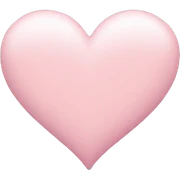 pastel pink heart sticker