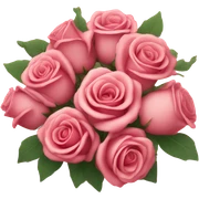 Bouquet of roses  sticker