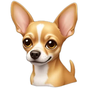 Tan chihuahua sticker