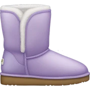 lilac uggs sticker