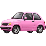 pink car sticker