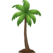 Kamala harris coconut tree sticker
