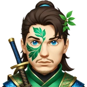 Emerald Samurai sticker