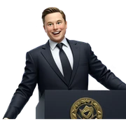smiling boy in formal attire sticker