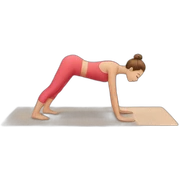 yoga mat sticker