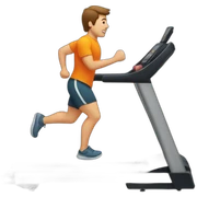 Treadmill sticker