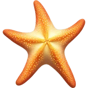 Sea star music sticker