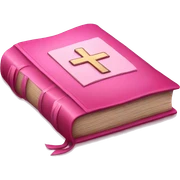 Girly Pink bible sticker