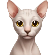 hairless cat sticker