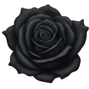 black rose sticker