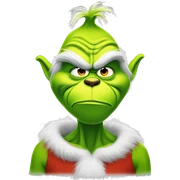 grinch sticker