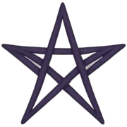 pentagram sticker