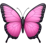 Pink Butterfly sticker