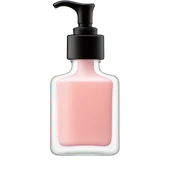 Liquid blush bottle sticker