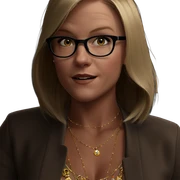 blonde girl with jewelry sticker