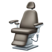 dentist chair sticker