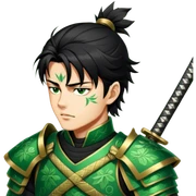 Emerald Samurai sticker