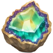 Gemstone Geode sticker