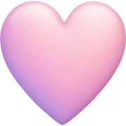 pastel heart sticker