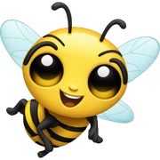 Busy bee sticker