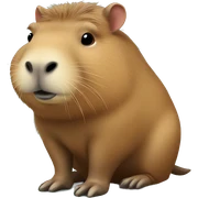 Capybara sticker