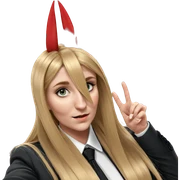 blonde girl in formal attire sticker