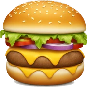 burger sticker