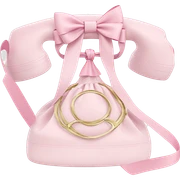pink ribbon on white background sticker