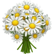Daisy bouquet sticker