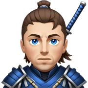 Warrior Samurai sticker