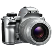 silver pentax K-3 with silver DA 21 sticker