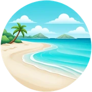 beach sticker