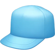 pastel blue hat sticker