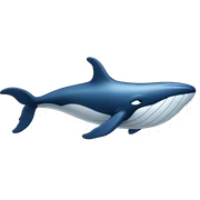 smart whale sticker