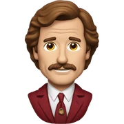 Ron burgundy  sticker