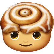 cinnamon bun sticker