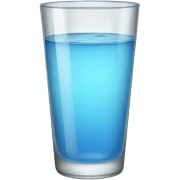 water glass sticker