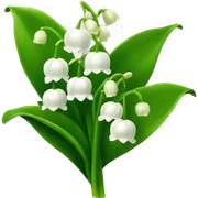 Lily of the valley sticker