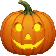 Zucca di halloween luminosa sticker