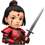 Battle-Ready Samurai sticker