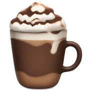 Hot chocolate sticker