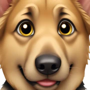 german shepherd sticker