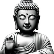buddha model popart sticker