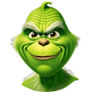 The grinch sticker