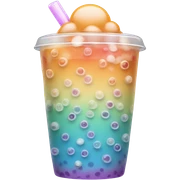 Bubble tea sticker
