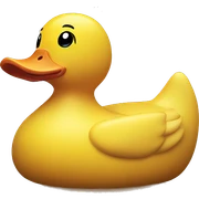 Rubber duck sticker