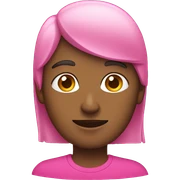 Person wearing Pink sheisty  sticker