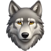 Wolf sticker