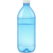 Bottle of water sticker