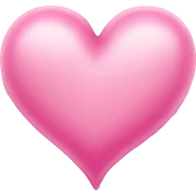 pink heart sticker